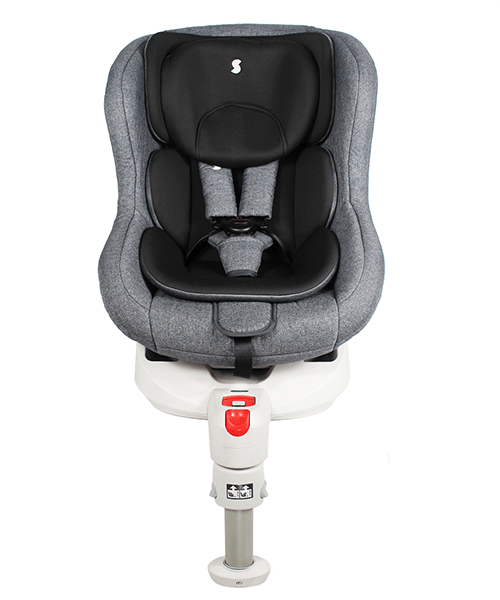 Snapkis MyRide Dual-Fix 0-4 Carseat (GREY MELANGE/BLACK II)