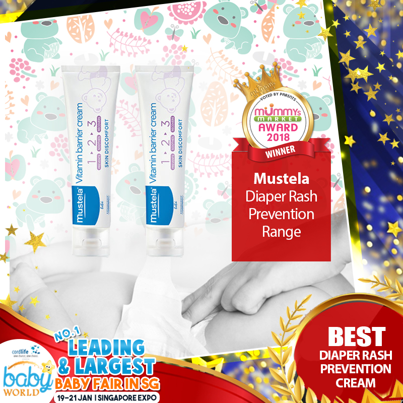 MUSTELA  Best Diaper Rash Prevention Cream