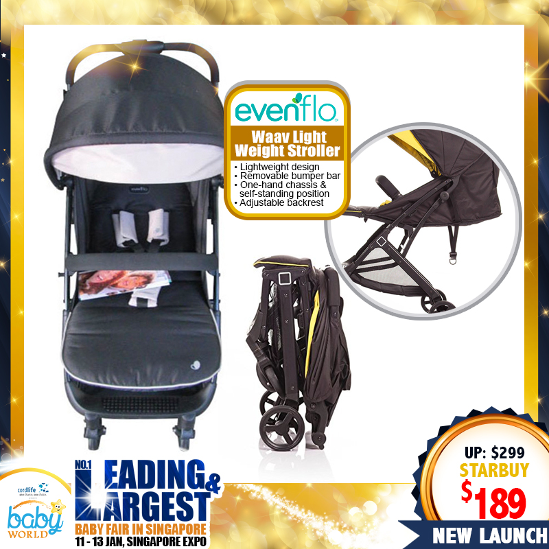 Evenflo Waav Light Weight Stroller (37 PERCENT OFF)