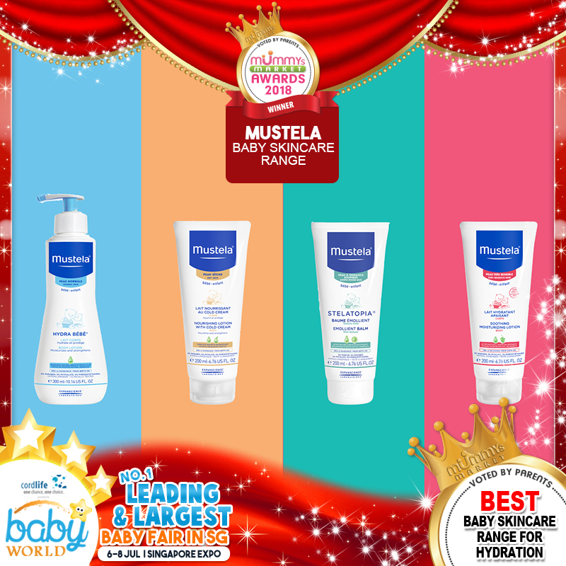 MUSTELA  Best Baby Skincare Range for Hydration